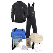 Enespro 12 Cal Short Coat and Bibs Arc Flash Kit in Navy